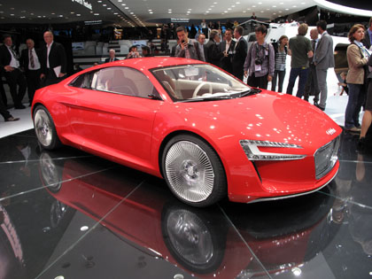 Audi R8 electric car concept