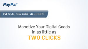 Paypal Digital Goods
