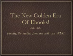 The Golden Era of Ebooks is here